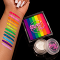 Rainbow Liner and free white pigment