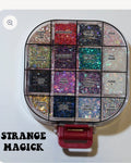 Glitter gel case 16 color fine eyeshadow