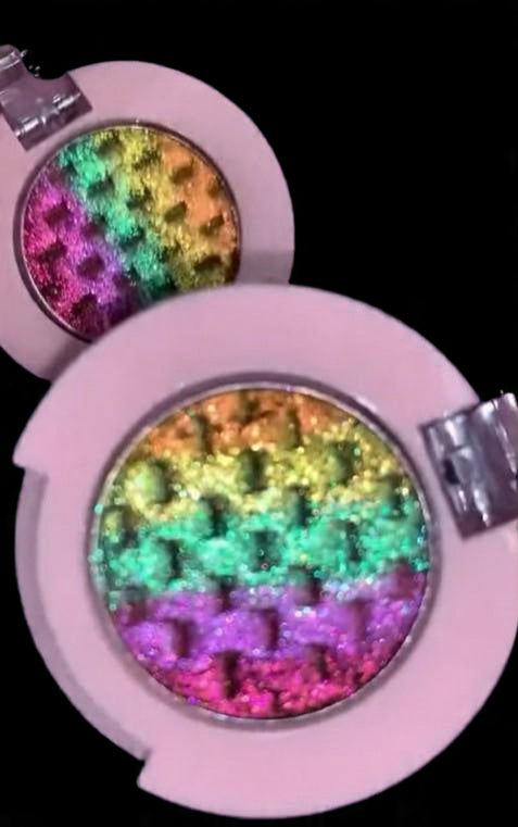 Dark Rainbow - One swipe single multichrome