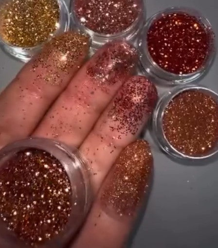Glitter set of 10