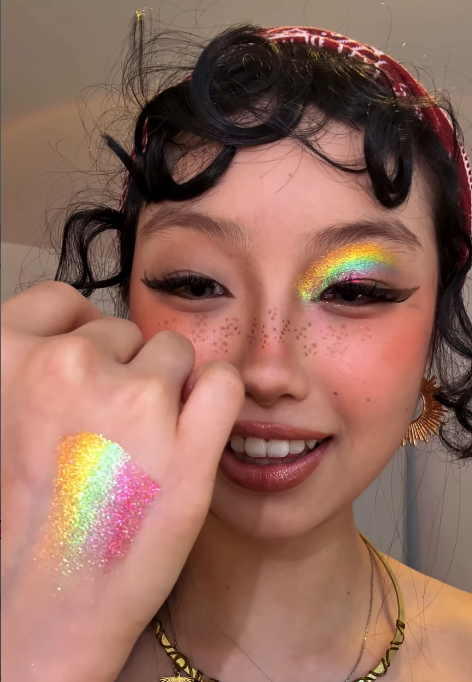 Dark Rainbow Eyeshadow Multichrome