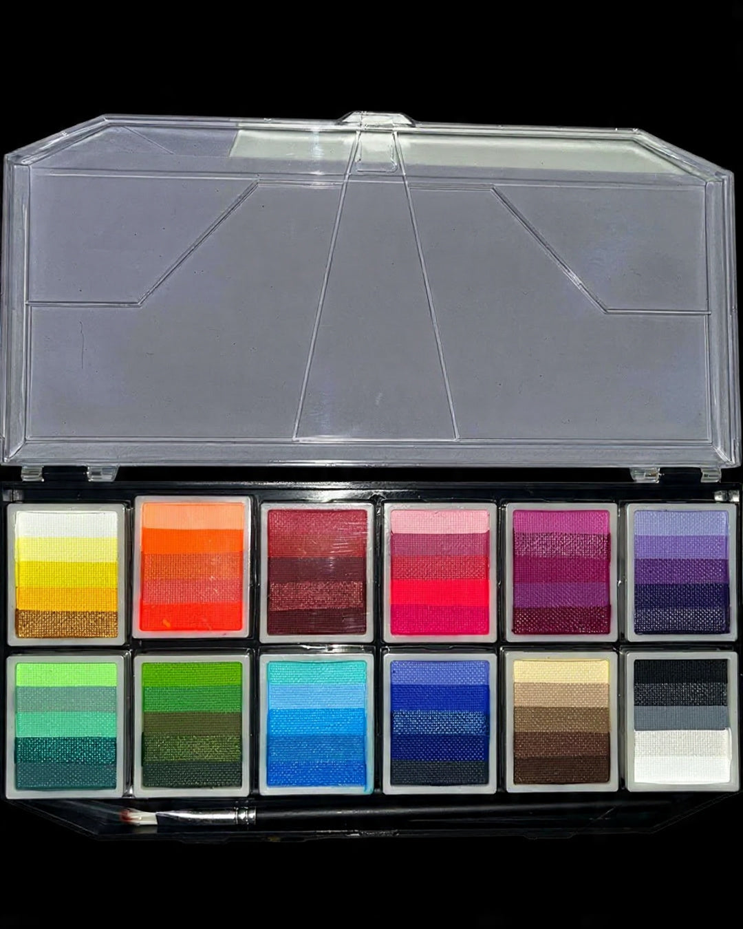 Endless possibilities split liner palate 60 colors